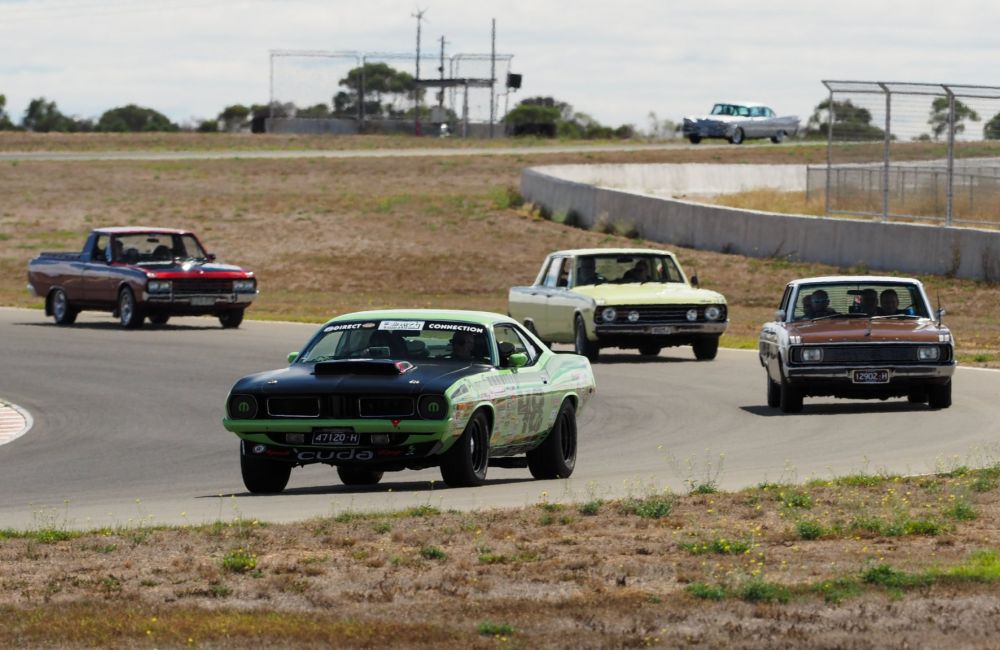 Emma going around the Bend at Bend Motorsport Park