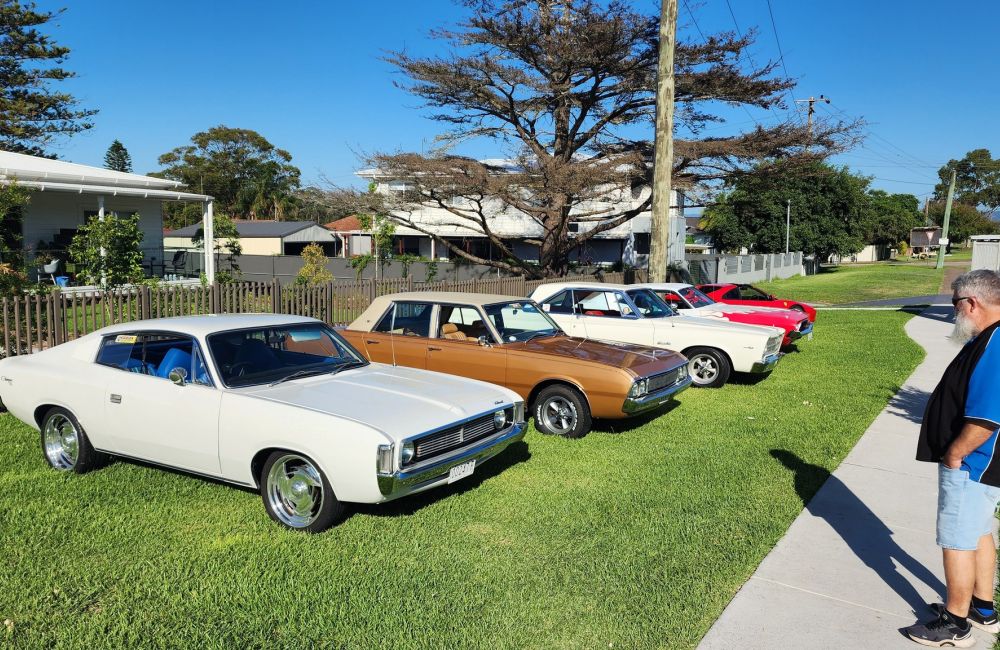 Some more cars on display at Arcare Display at Warners Bay 2025