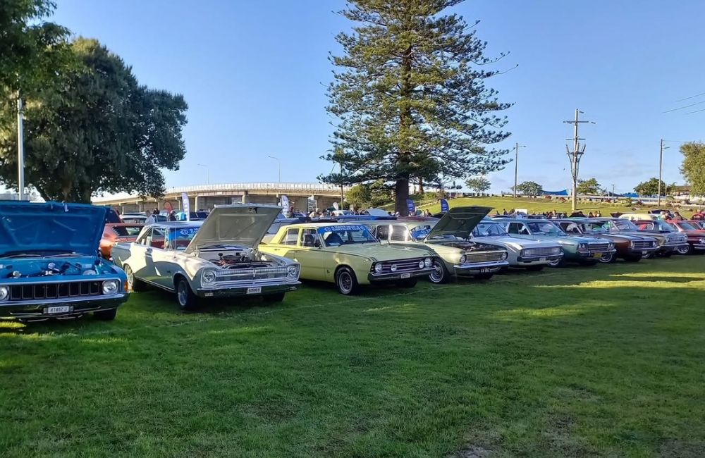Some of Our cars, John Wright Park Tuncurry 2025