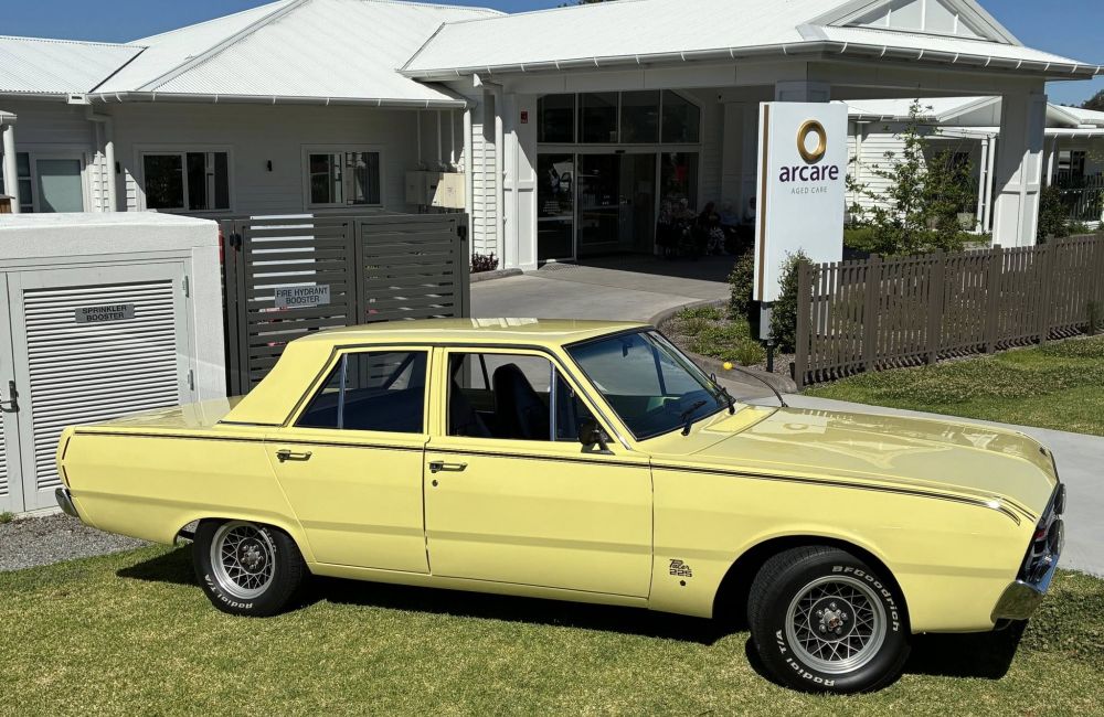 Emma on Display at Arcare Aged Care